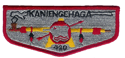 Kaniengehaga lodge flap